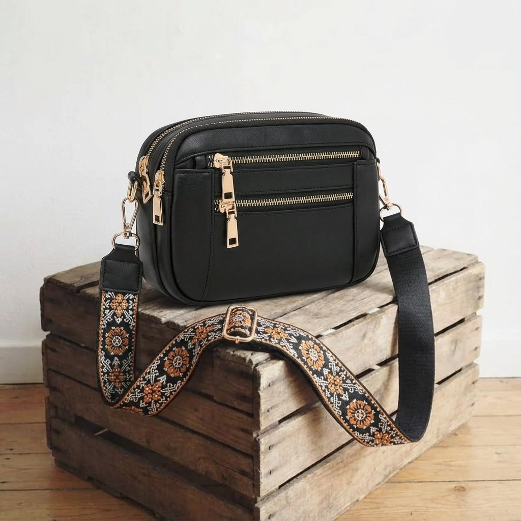 Luciana® | Genuine Leather Crossbody Bag