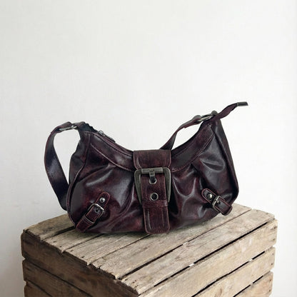 Chiara® | Genuine Leather Slouch Bag