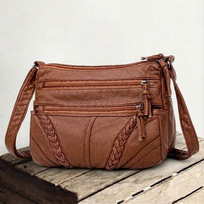 Adriana® | Genuine Leather Shoulder Bag