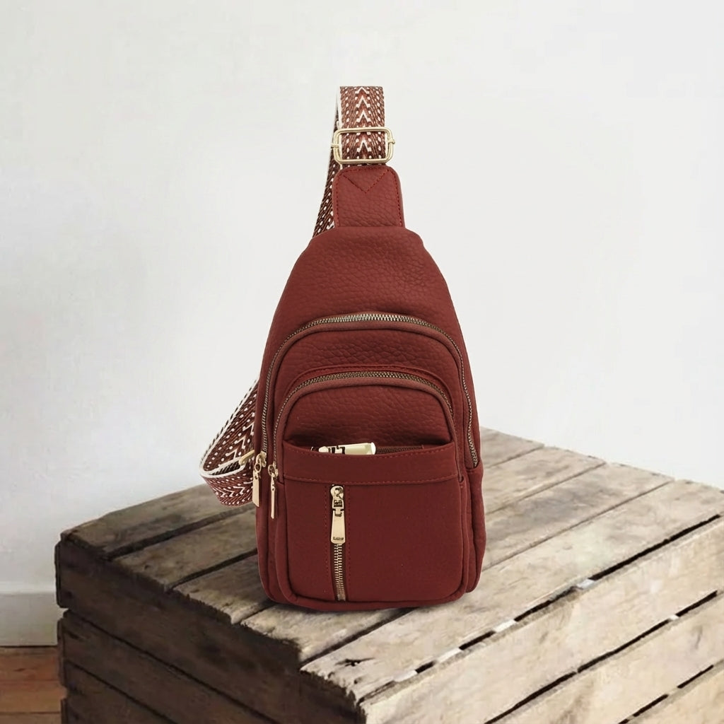 Francesca® | Genuine Leather Crossbody Bag